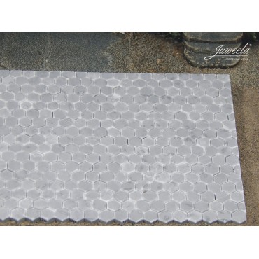 Juweela Zeskantige stenen donker grijs 270 stuks